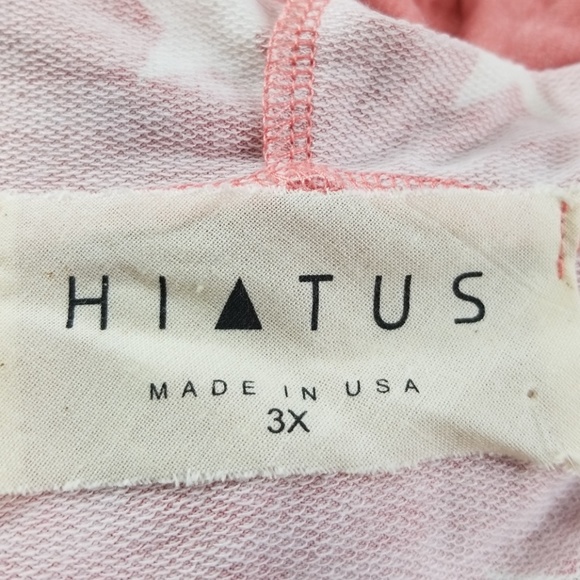 Hiatus women's size 3x cut out hoodie top - Picture 3 of 8